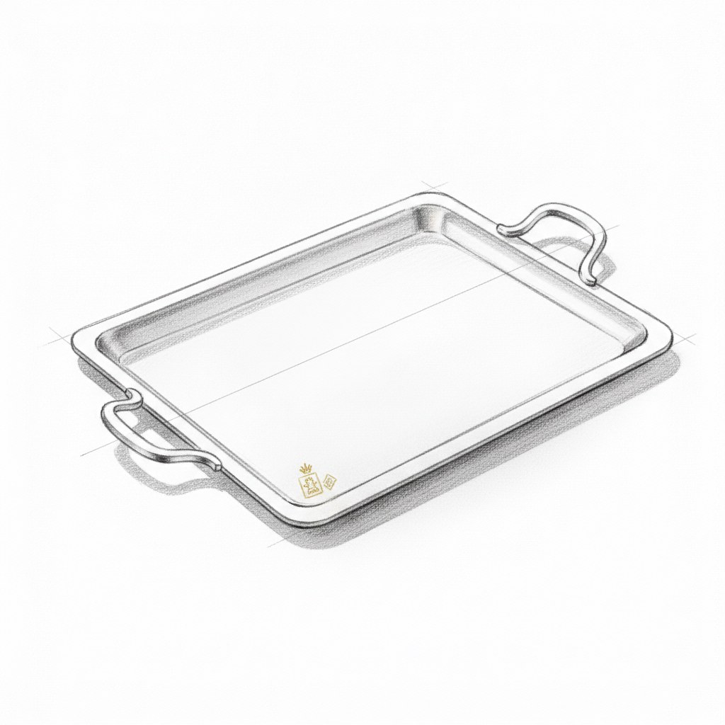 Plateau, dessin au fusain