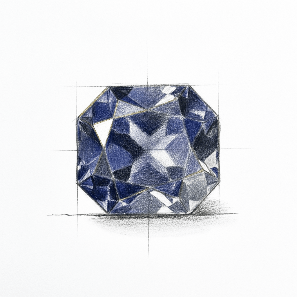 Croquis d’atelier — cordiérite