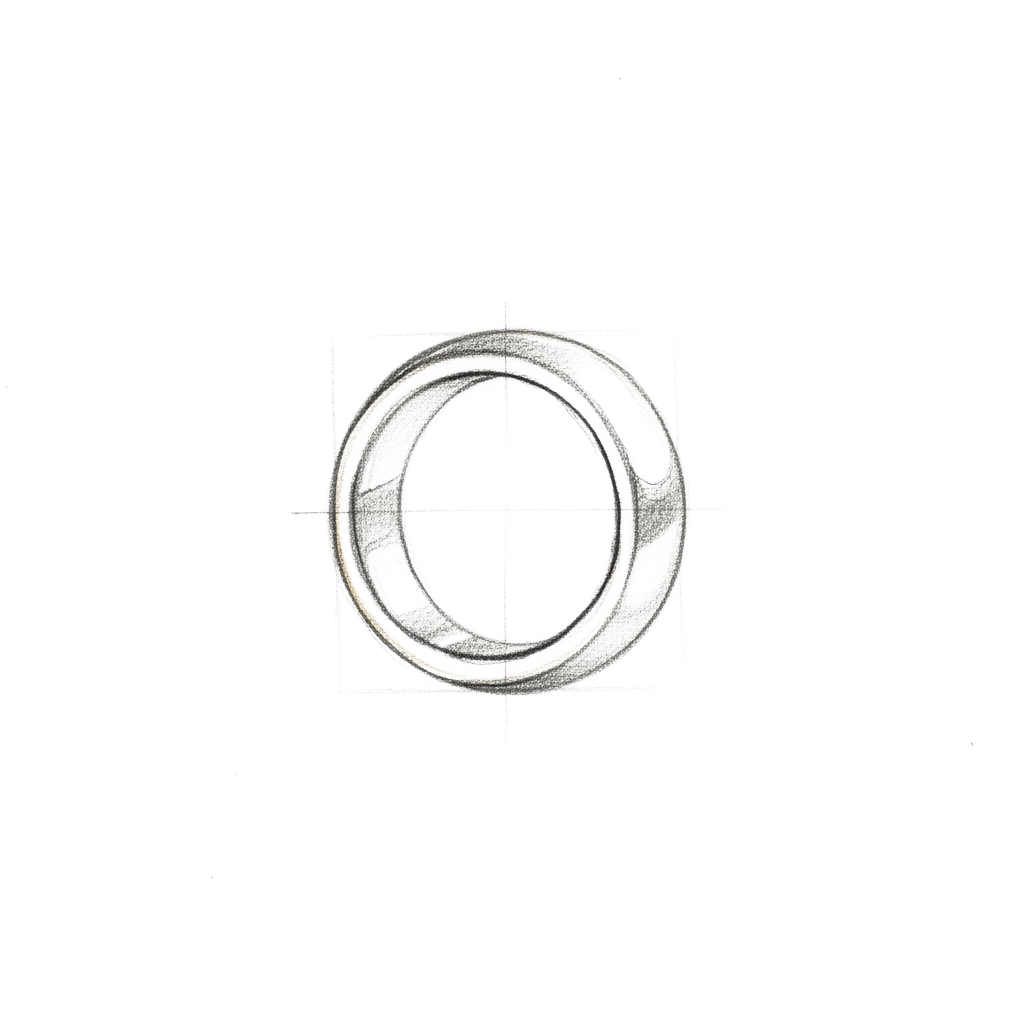 Croquis d’atelier — corps de bague