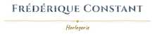 Frédérique Constant — cartouche dessiné au fusain par l’atelier