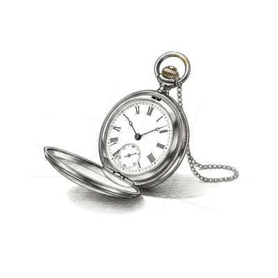 Montres anciennes et de collection — croquis d’atelier