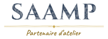 SAAMP — cartouche dessiné au fusain par l’atelier