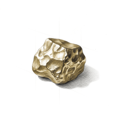 Pépite d'or