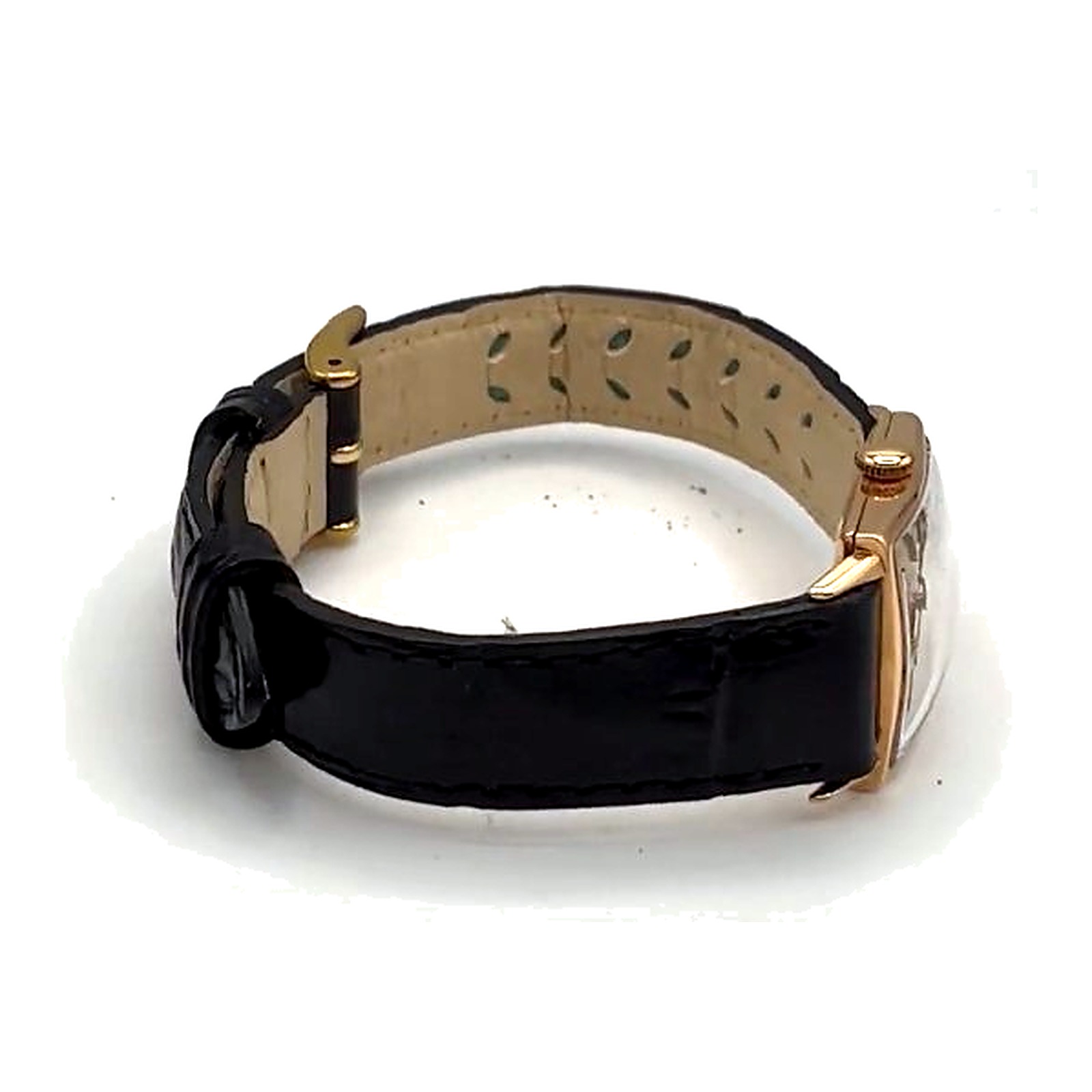 Longines or 750 bracelet cuir — vue 2