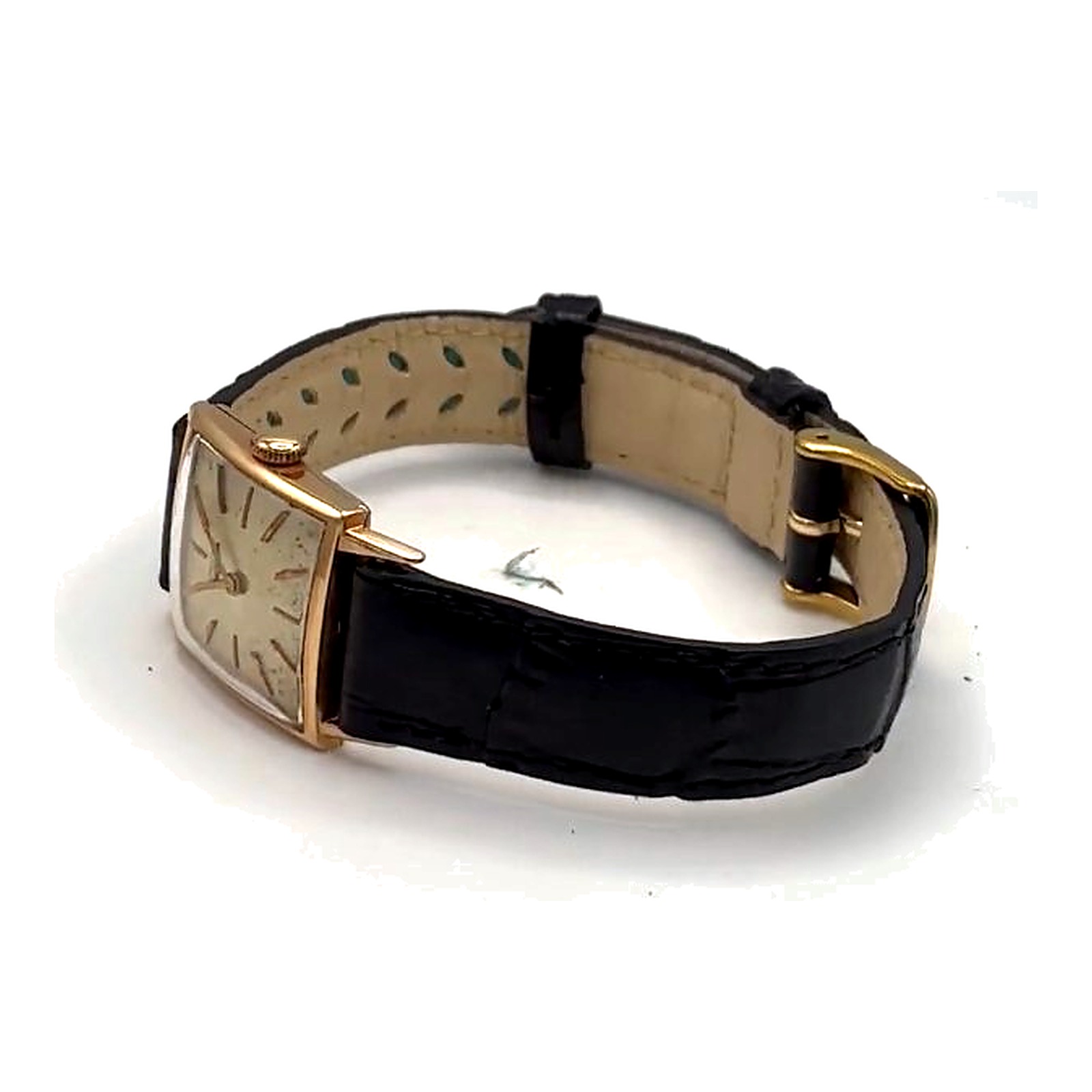 Longines or 750 bracelet cuir — vue 5