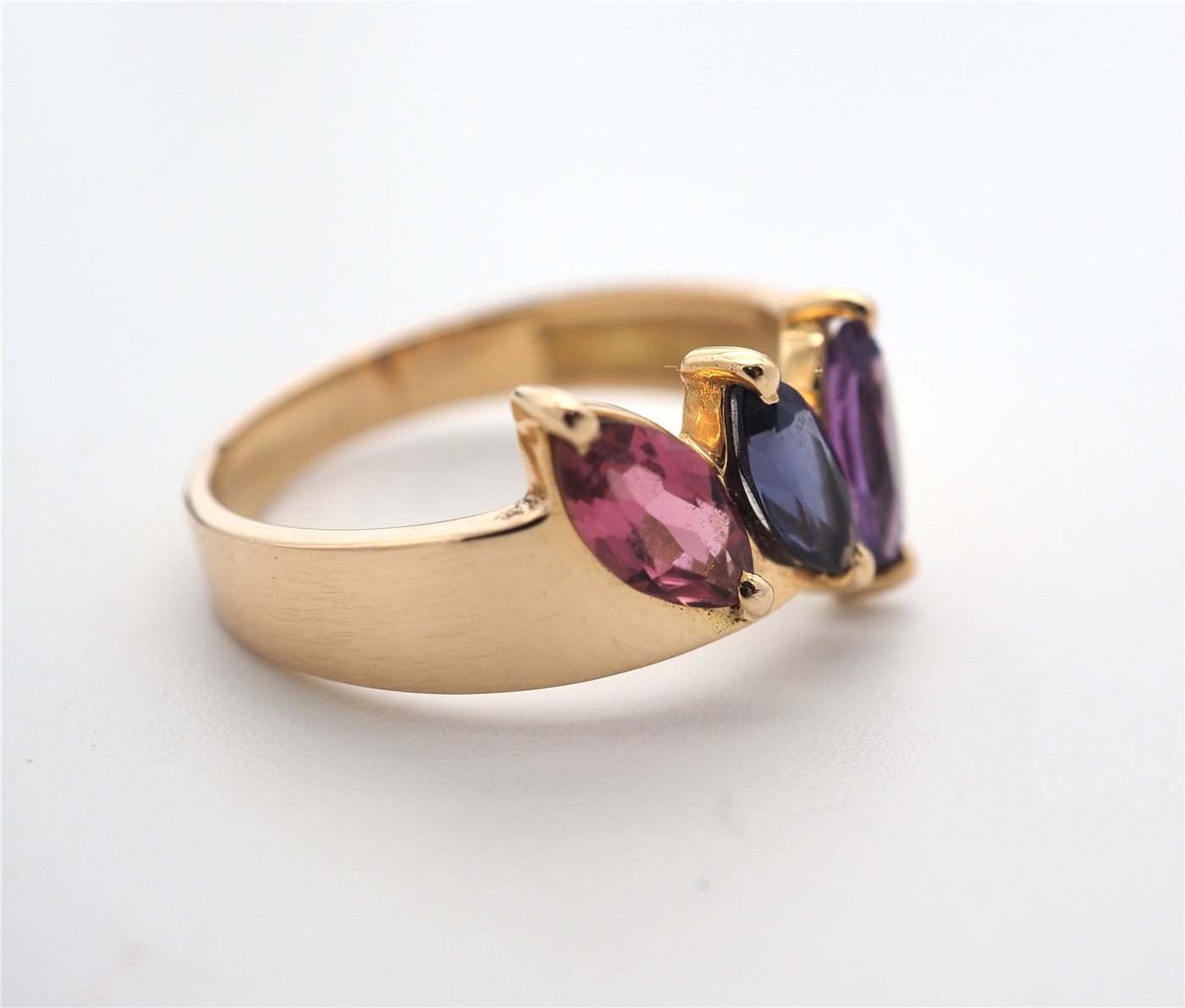 Bague 3 pierres — vue 3
