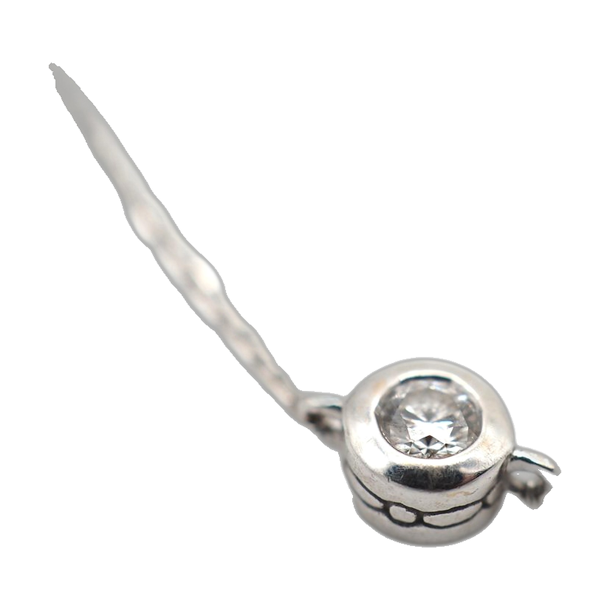 Bracelet or blanc et diamants — vue 3