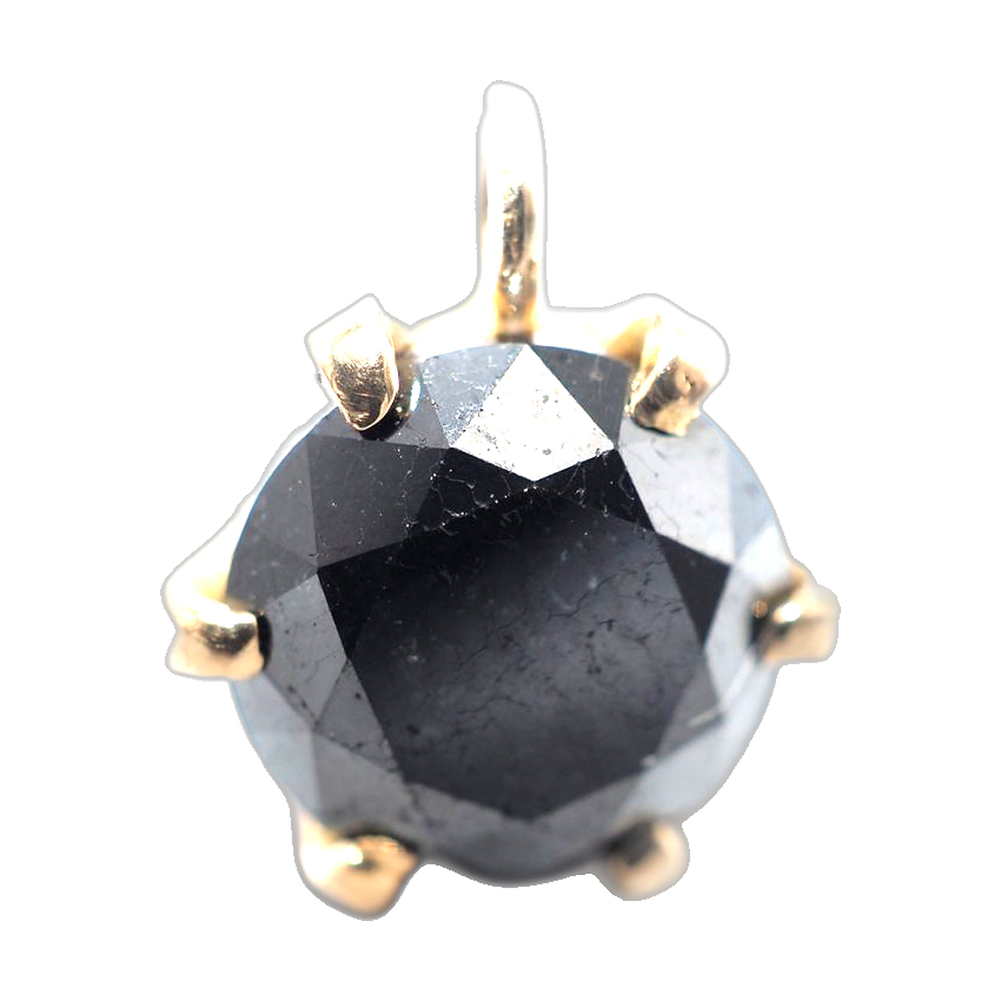 Pendantif diamant noir — vue 2