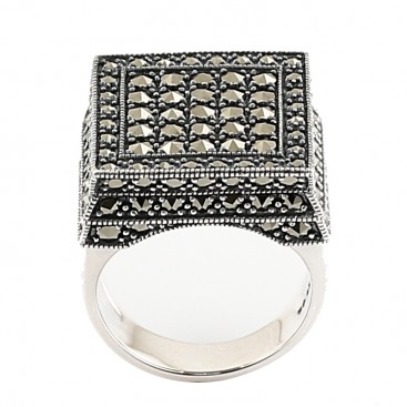Bague en Argent 925 (Marcassites)