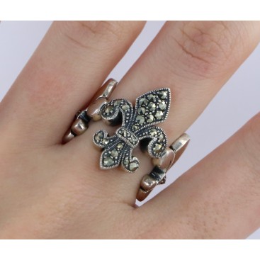 Bague en Argent 925 (Marcassites) — vue 2