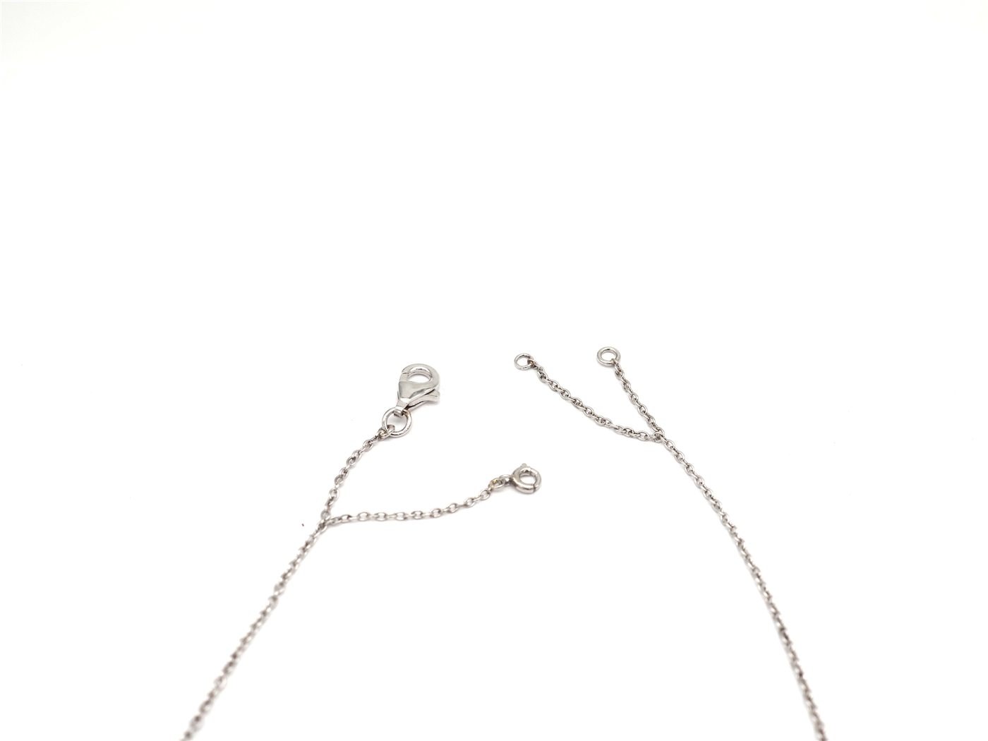 Collier en platine et diamants — vue 4