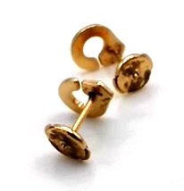 Boucle d'oreilles menotte Dinh Van or et diamants — vue 3