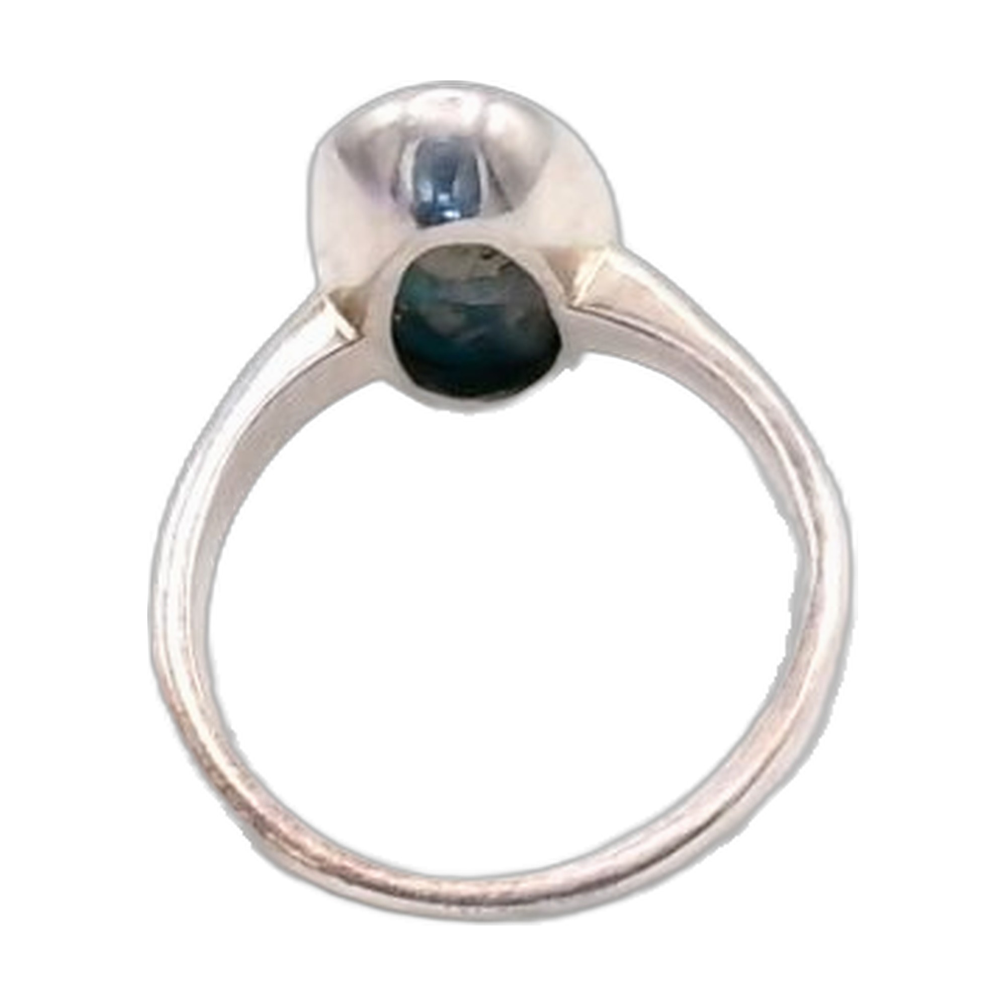 bague turquoise en argent 925/1000 — vue 3