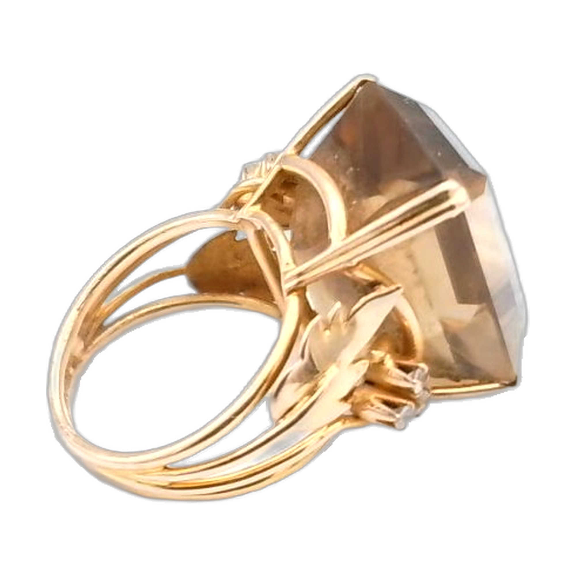bague cockail 1960 cide approximativement 24ct — vue 2