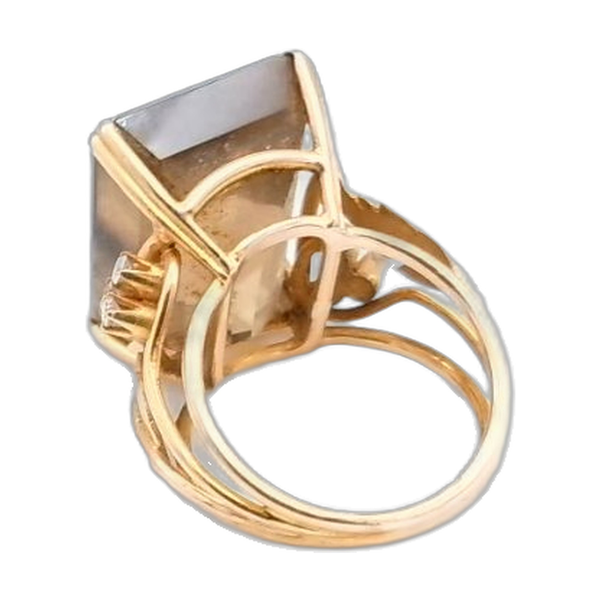 bague cockail 1960 cide approximativement 24ct — vue 3