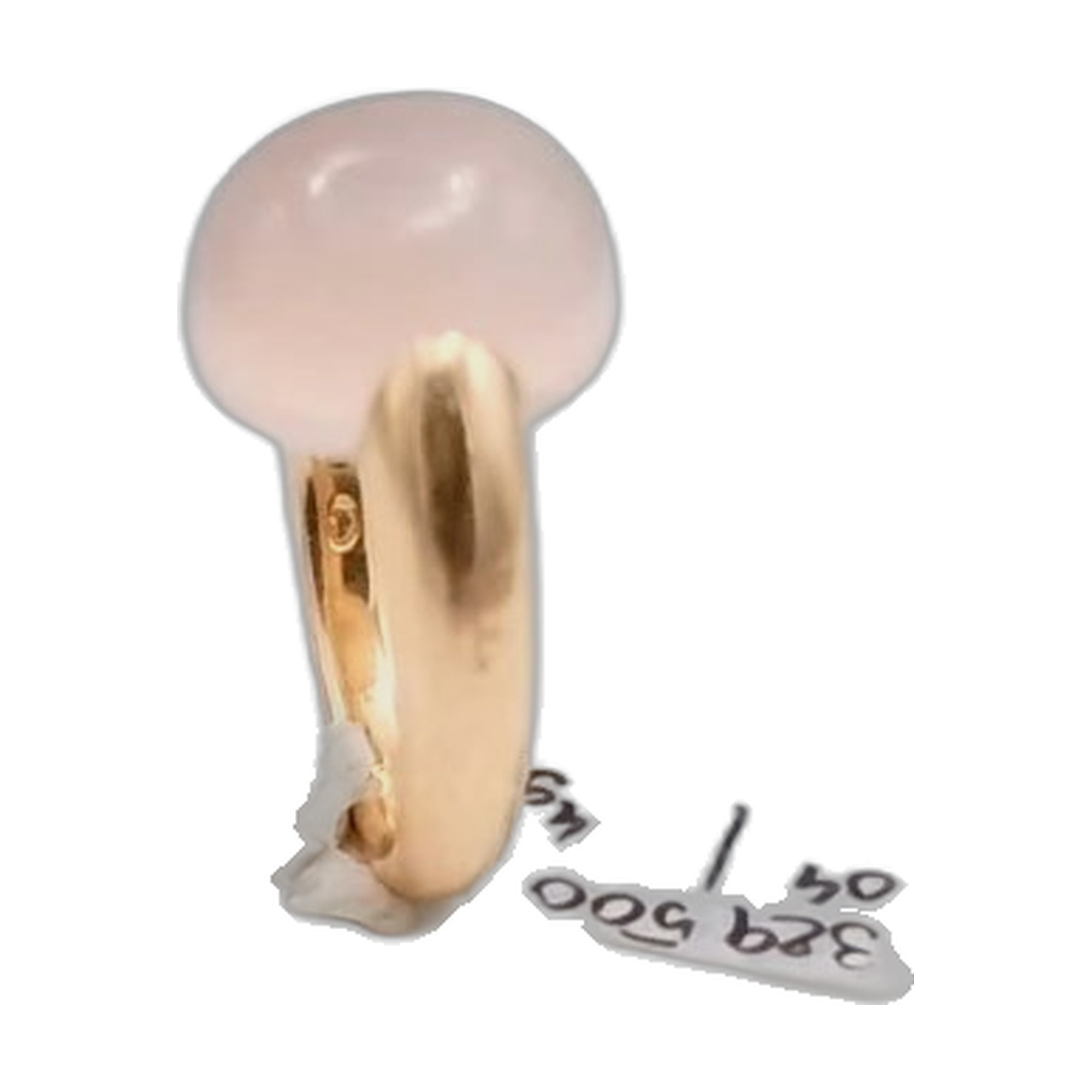 bague or jeune 18k 750/1000 jonc sertis — vue 2