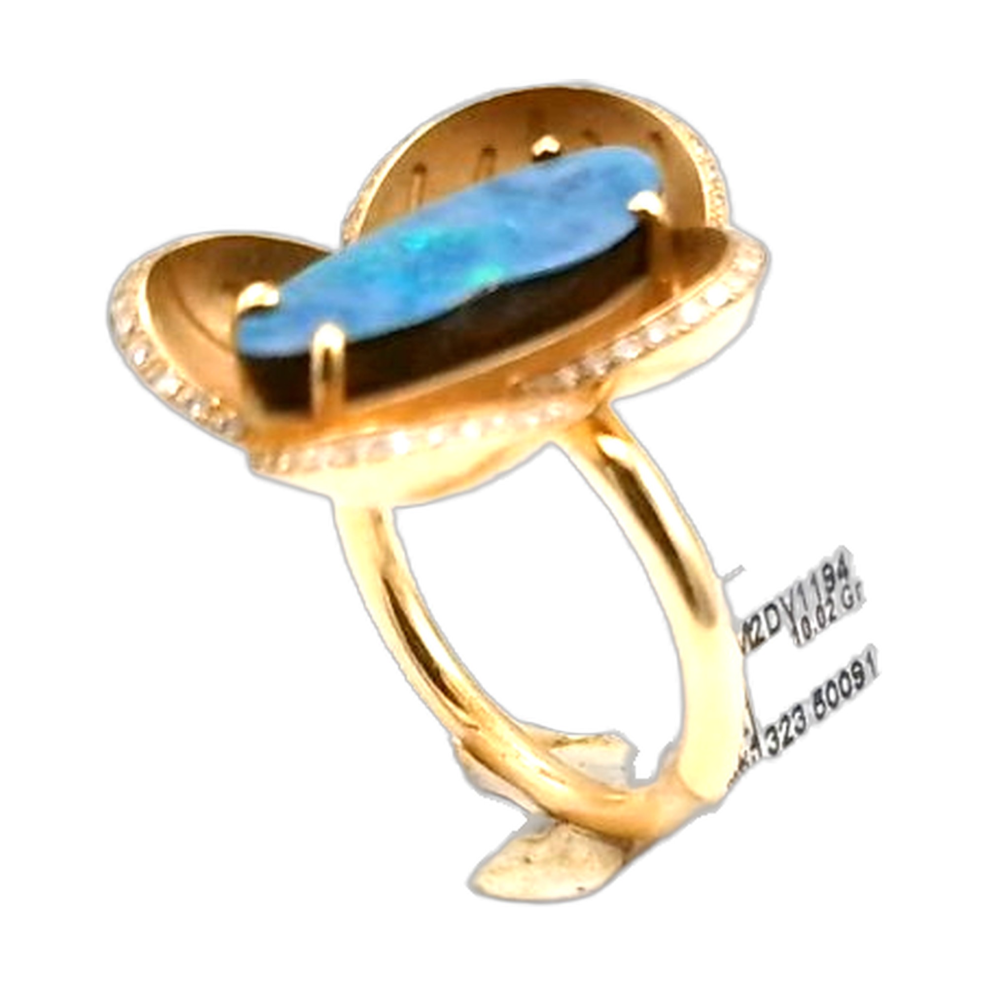 creation bague or jaune — vue 10