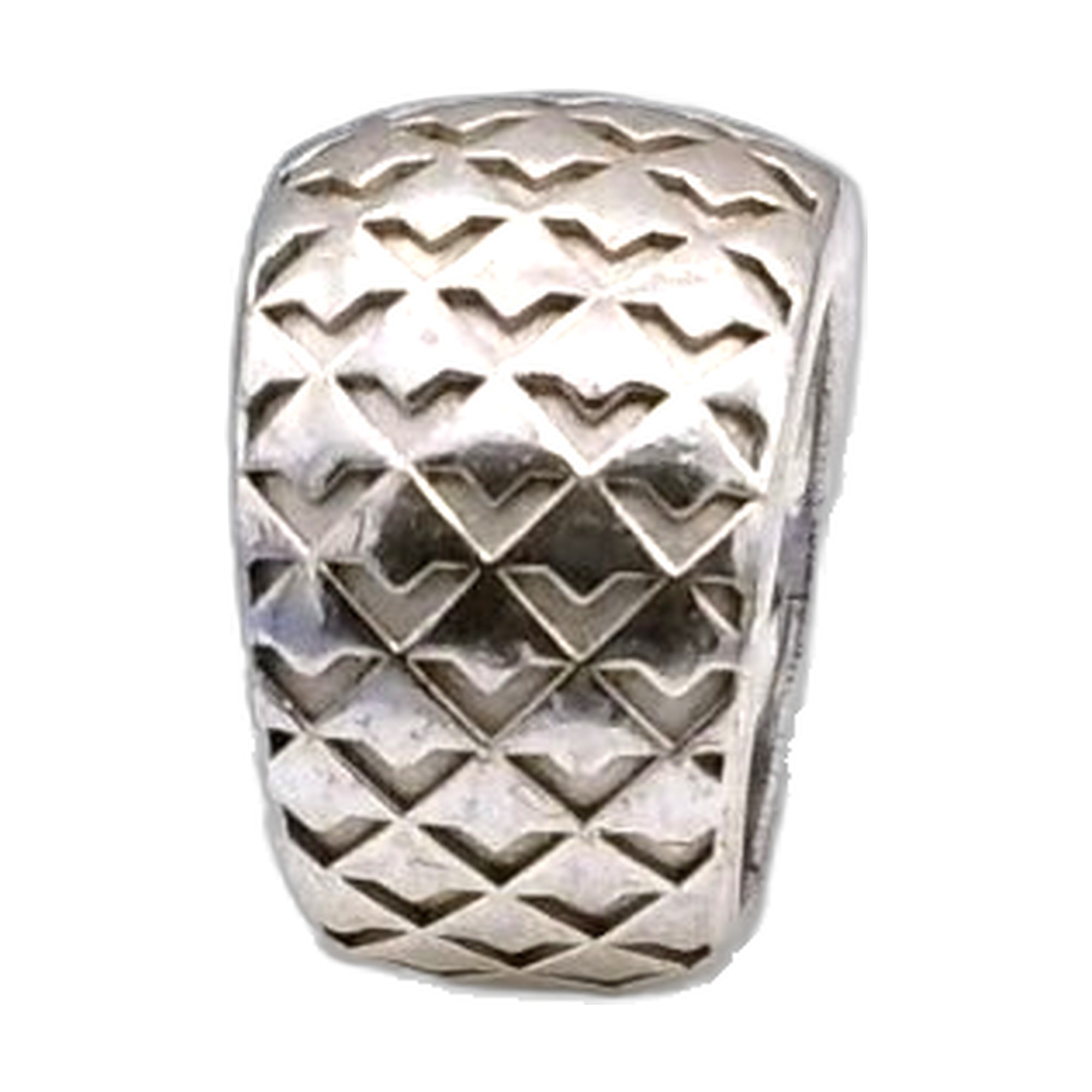 bague signée jonc argent 925/1000 — vue 4