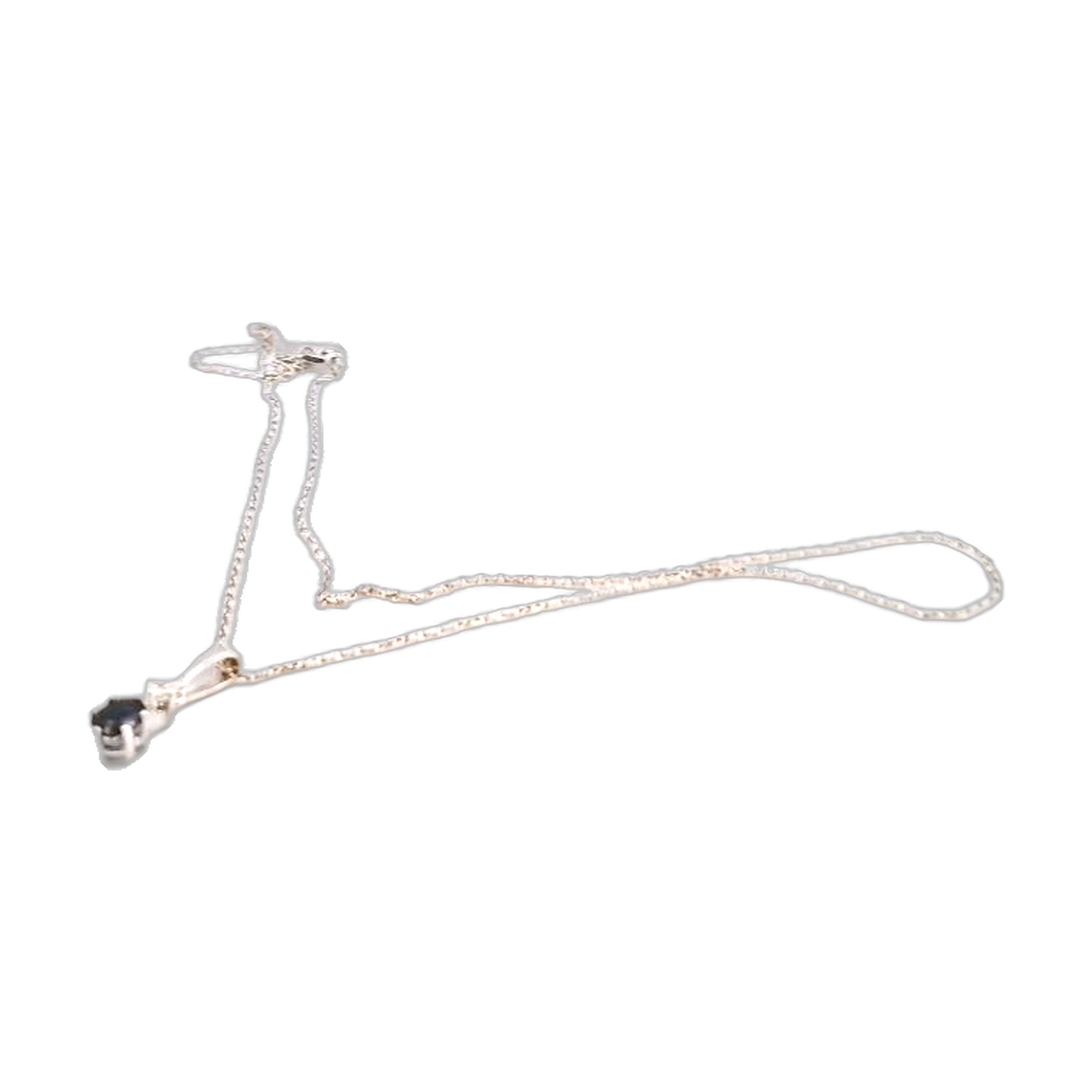 pendentif or blanc 18k 750/1000 — vue 4