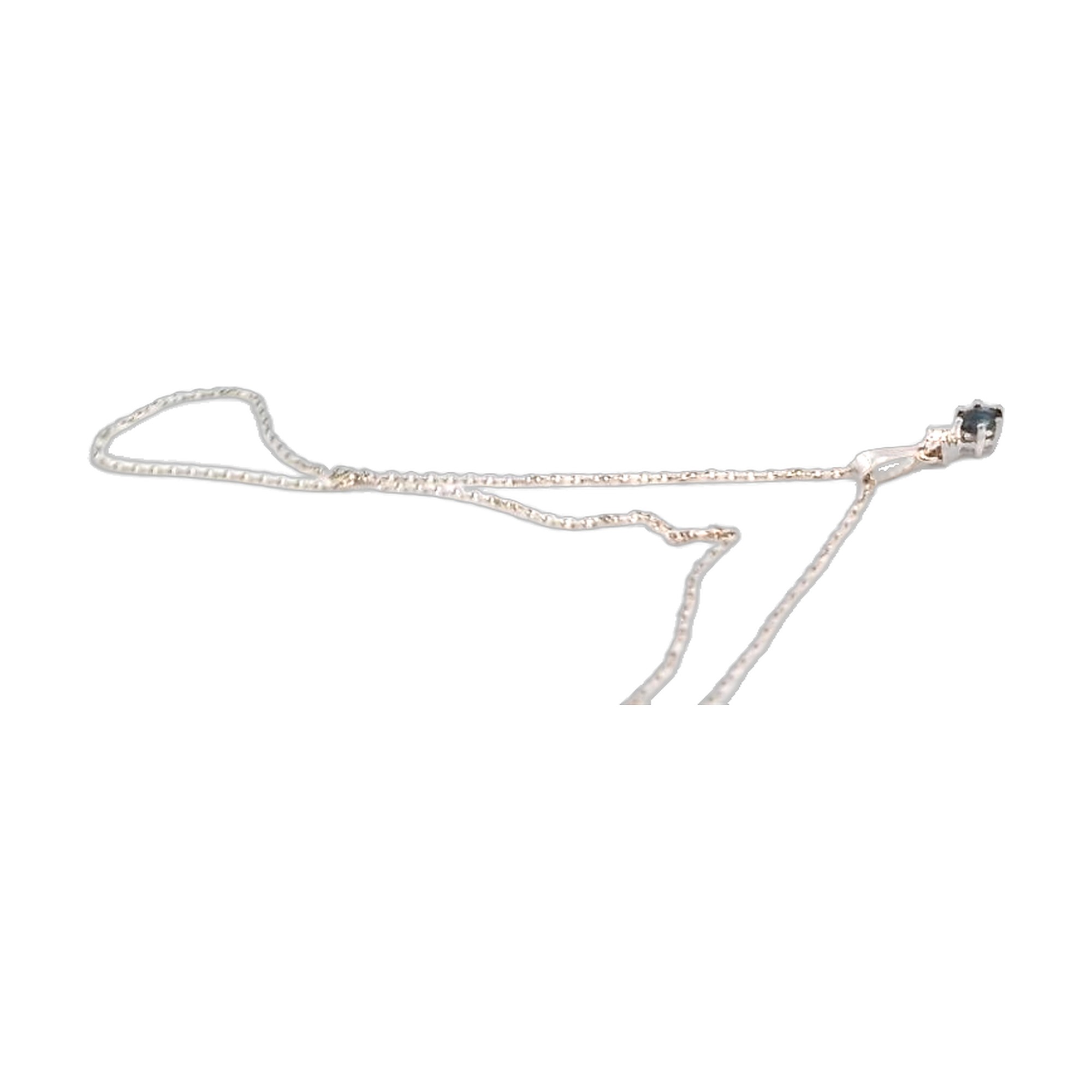 pendentif or blanc 18k 750/1000 — vue 6