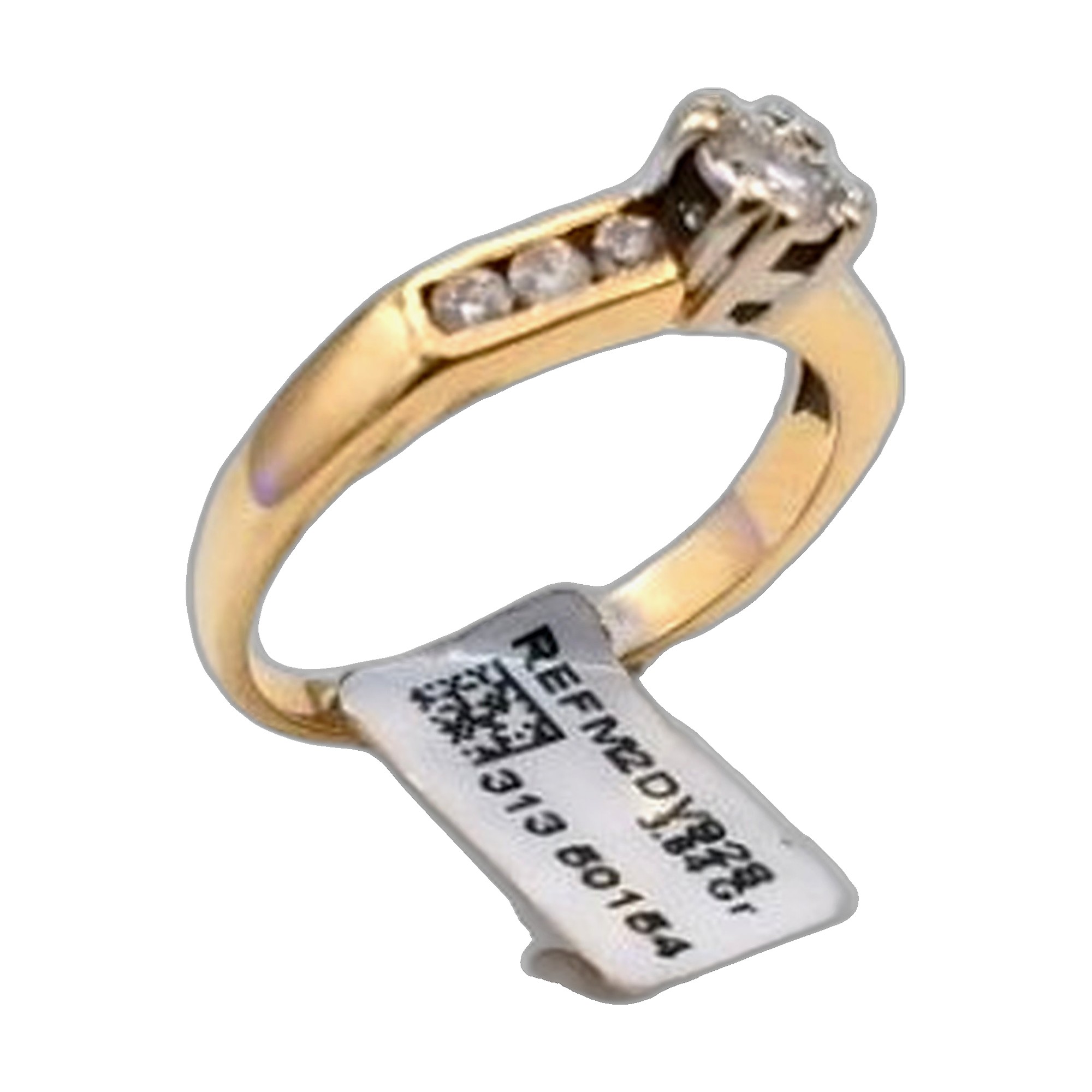 bague or jaune 18K 750/1000 — vue 4