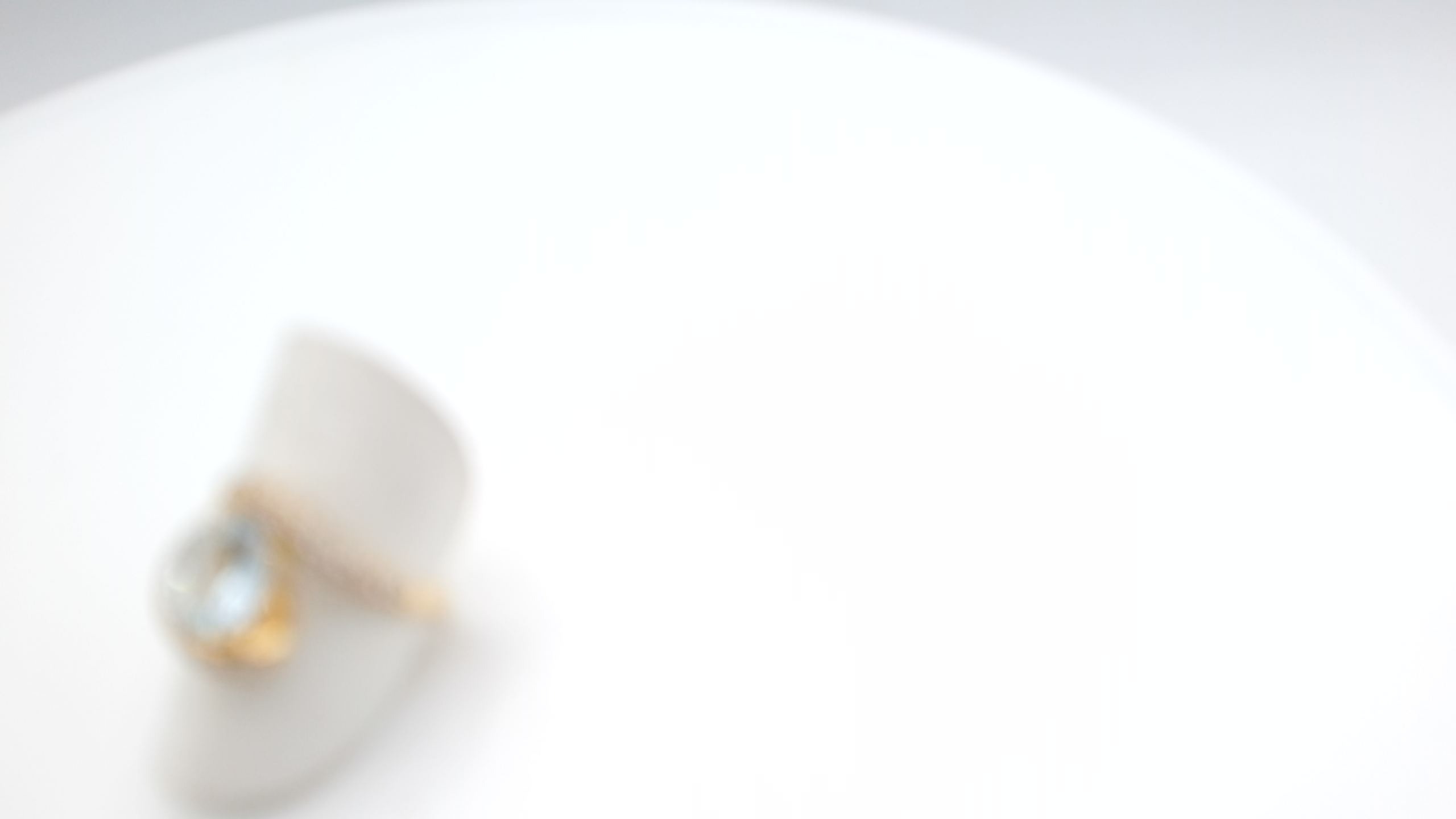 bague topaze et diamant — vue 5