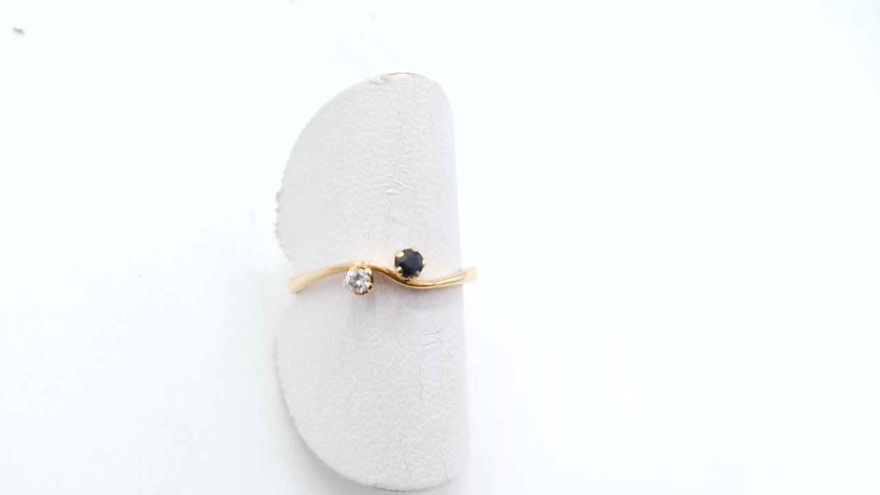 bague or jaune toi et moi — vue 2
