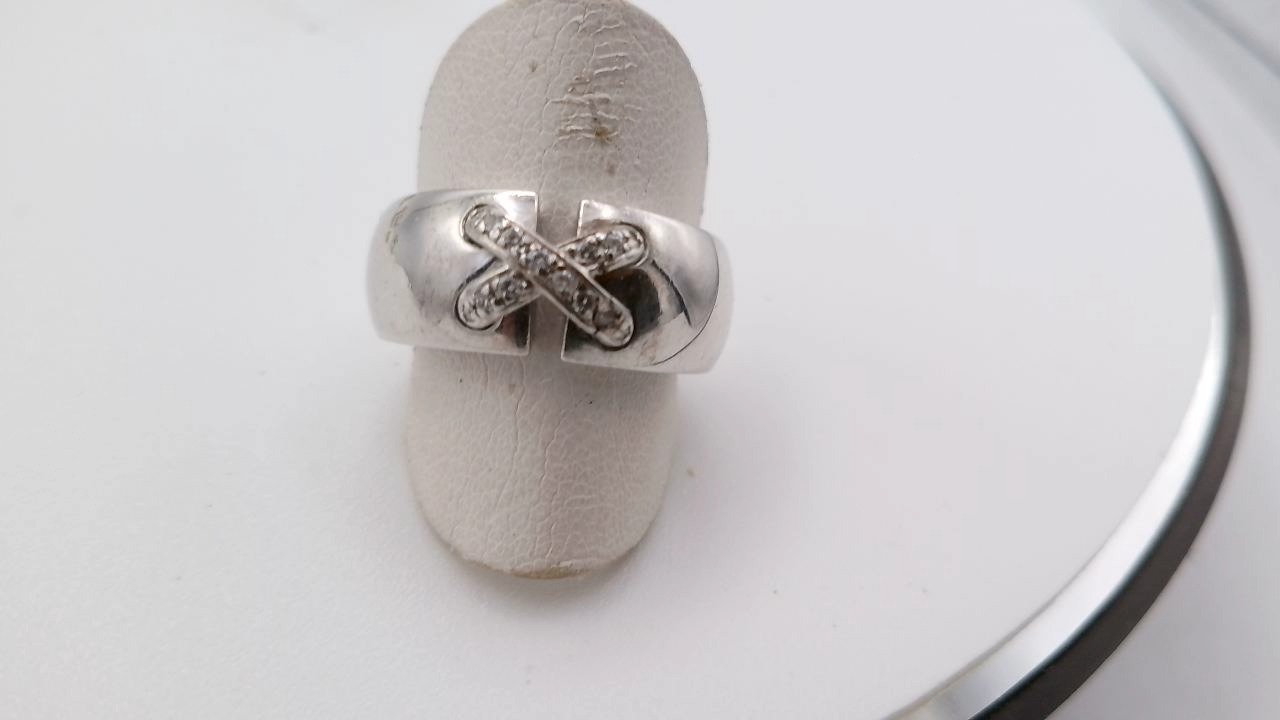 Bagne CHAUMET or blanc deux noeuds — vue 2