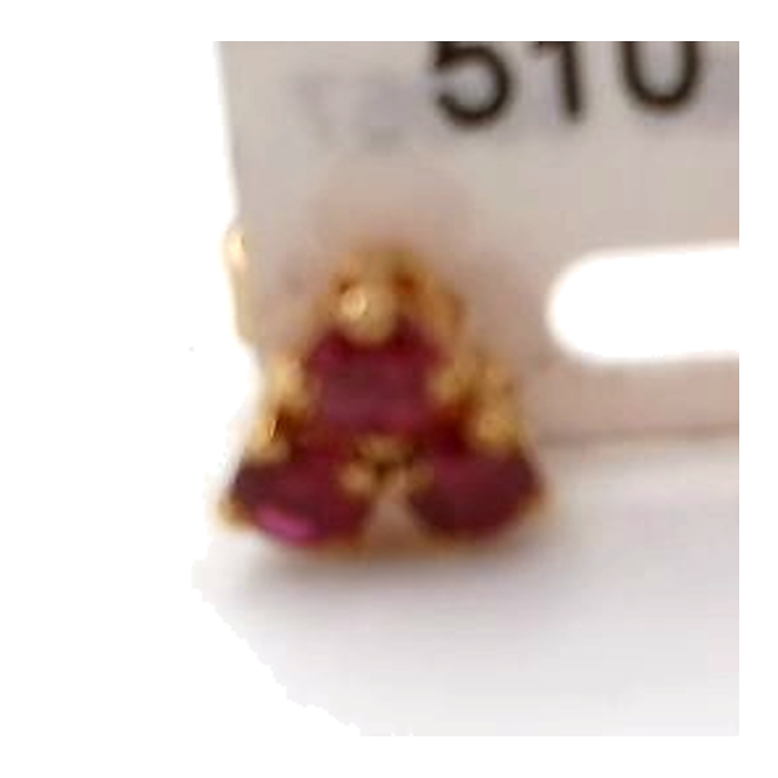 BOUCLESD4OREILLES RUBIS