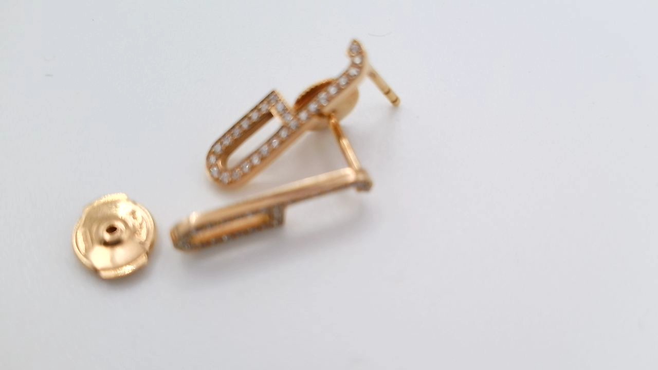bague solitaire diamant or jaune — vue 4