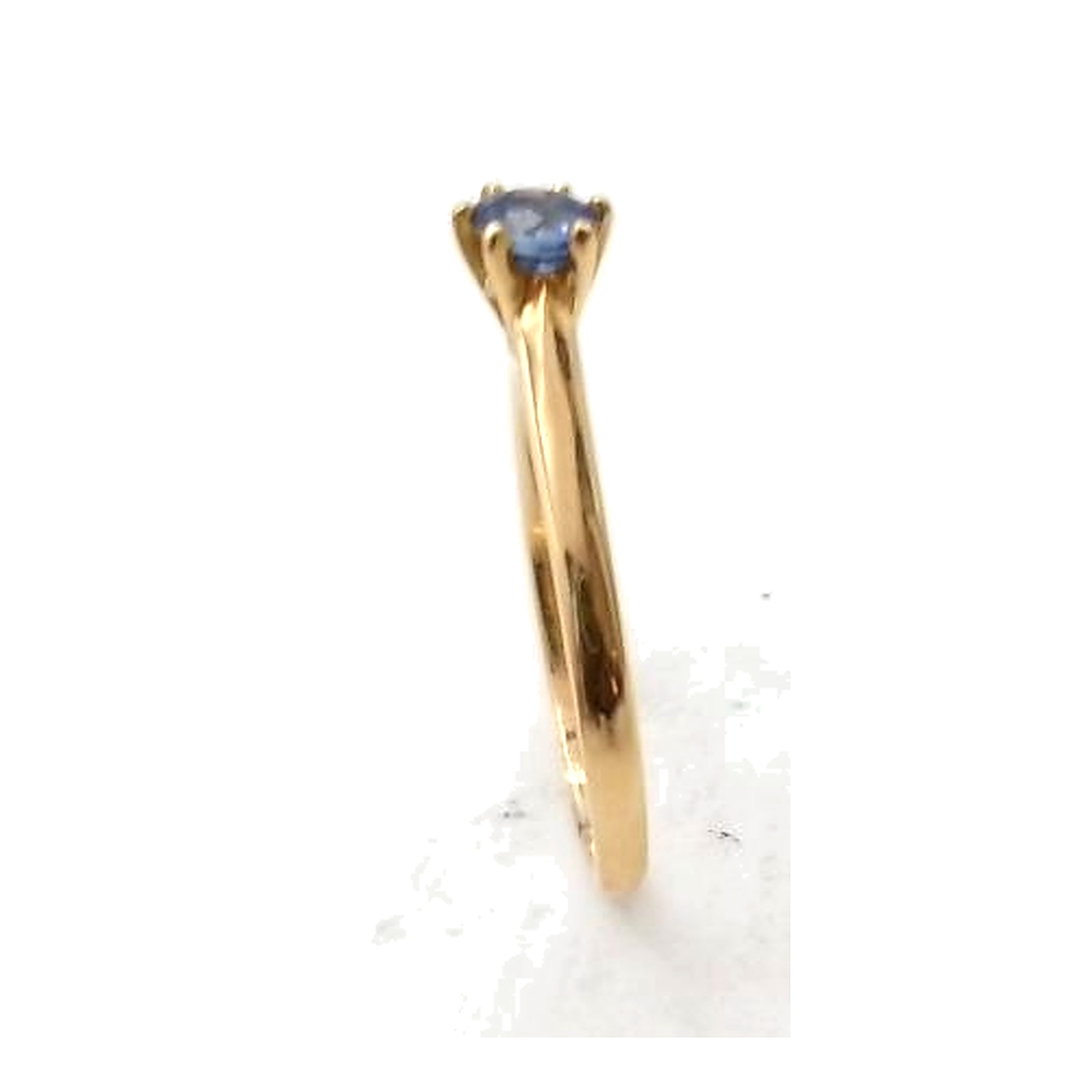 bague or jaune 18K Saphir de Celan — vue 4