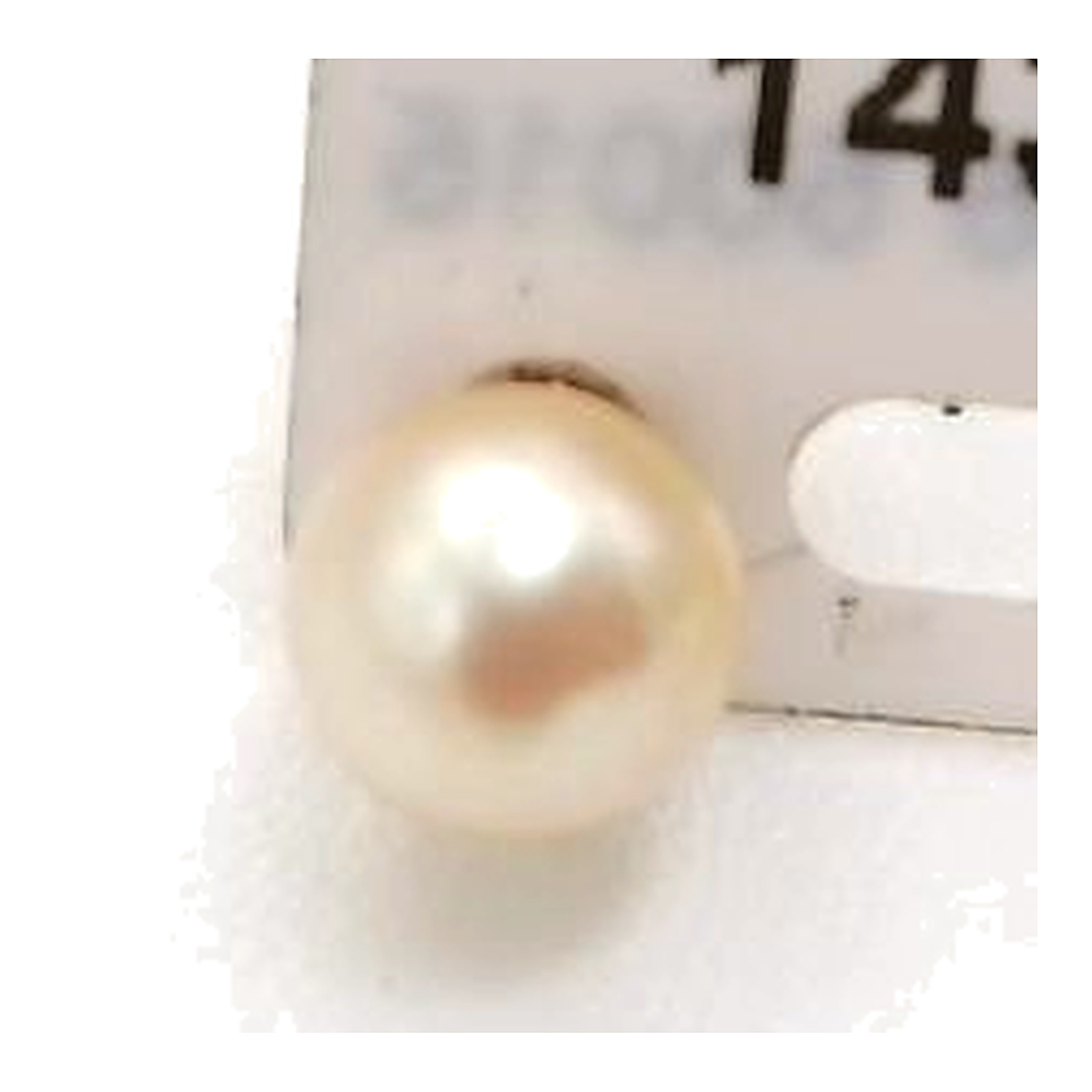 boucle d 'oreilles perle — vue 5