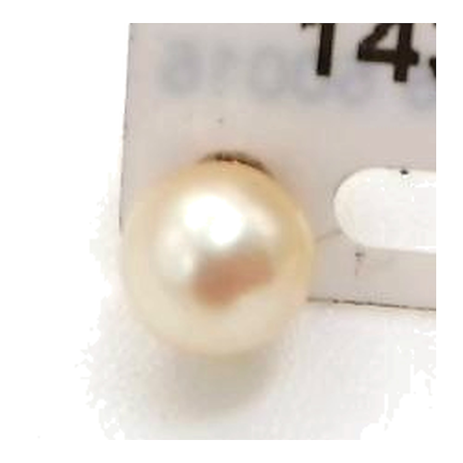 boucle d 'oreilles perle — vue 6