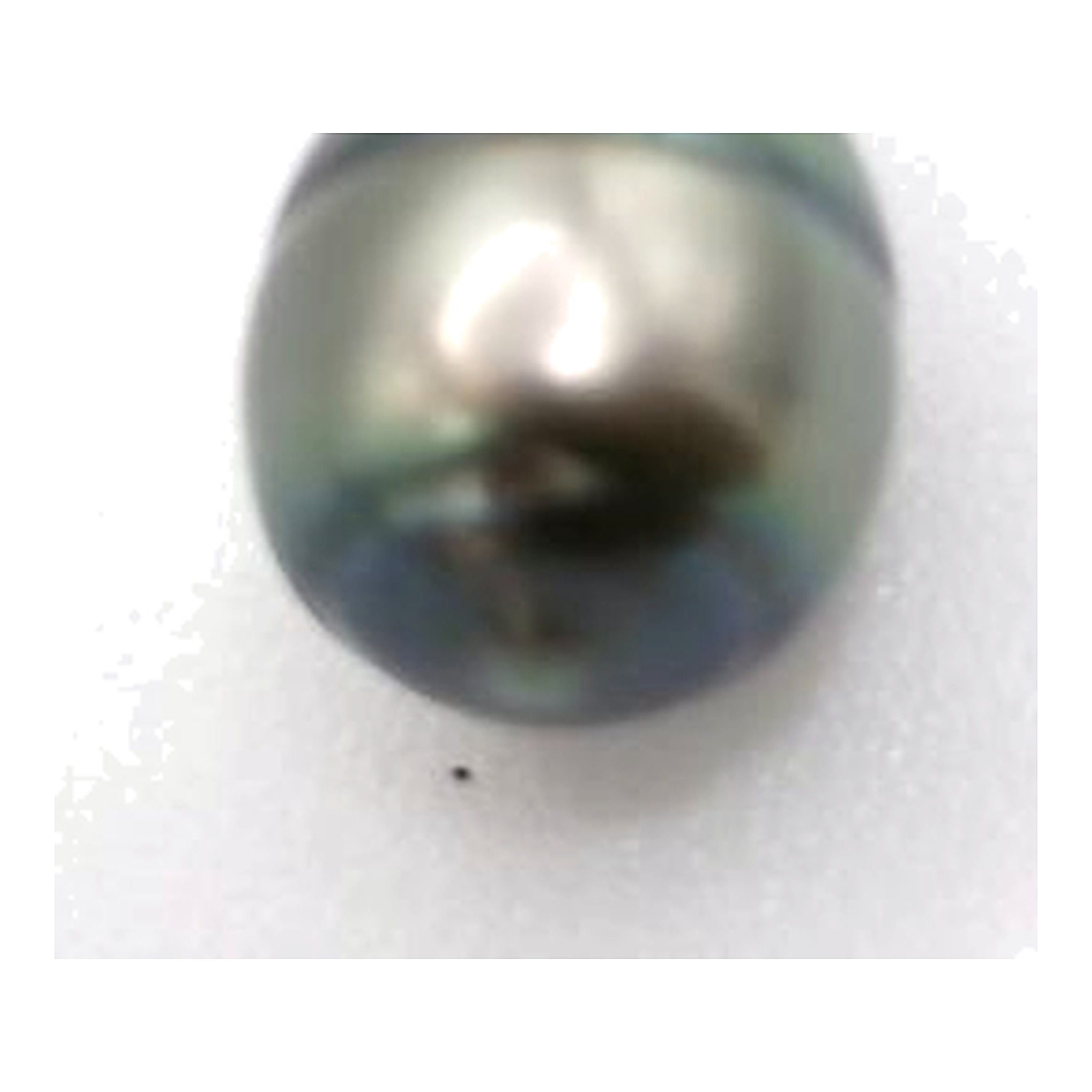 pendentif perle verte de tahiti et or 18K — vue 2