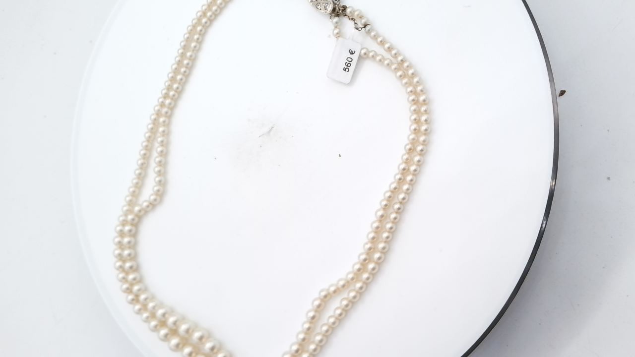 collier perle — vue 4