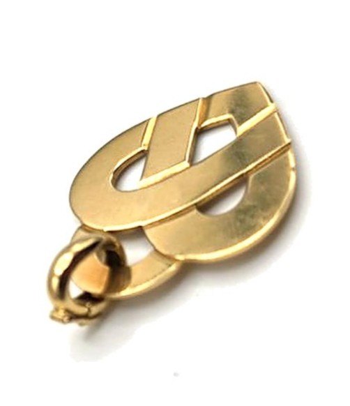 Pendentif Poiray coeur entrelacé — vue 5