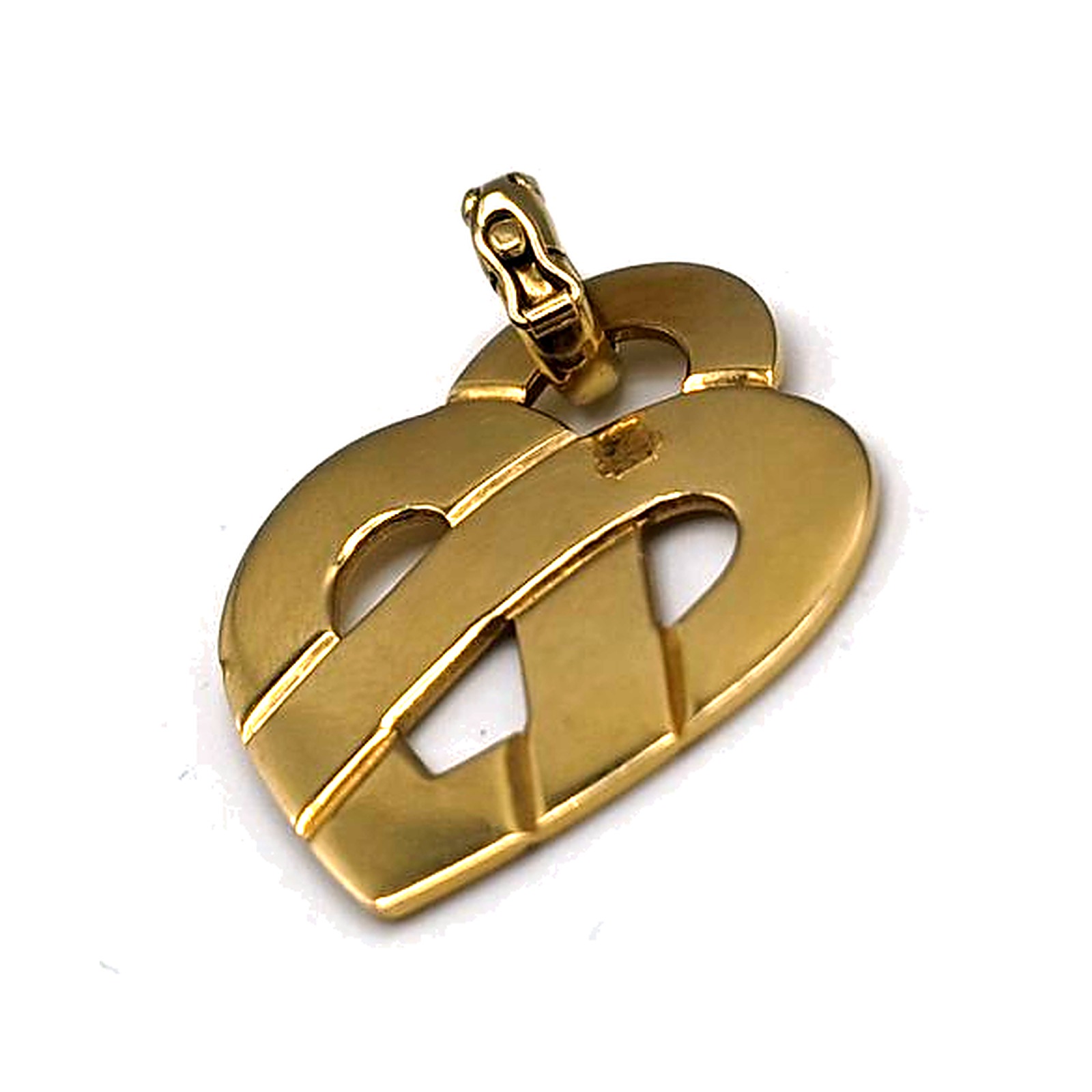 Pendentif Poiray coeur entrelacé — vue 6