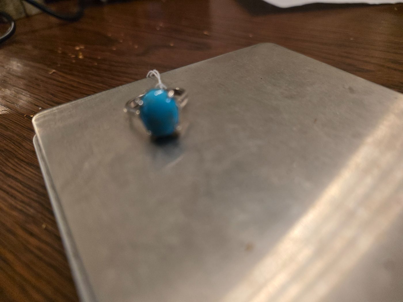 Bague turquoise argent 925