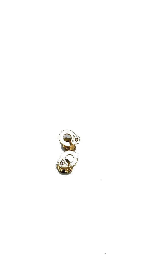 Boucles d'oreille DinVan en or blanc — vue 2